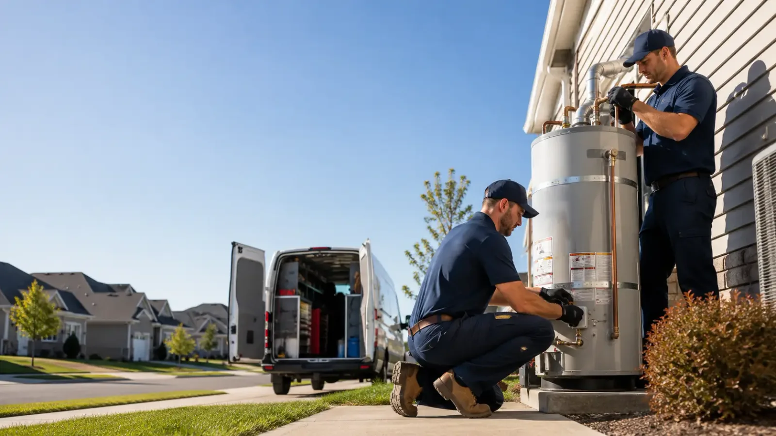 Water Heater Installation in Pointblank, TX